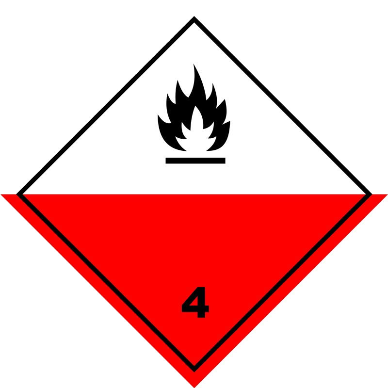 Sınıf 4.2 Kendiliğinden yanmaya yatkın maddeler