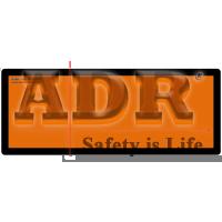 ADR Orange Plate 30x12