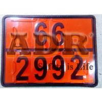 Orange Plate with Changeable Numbers