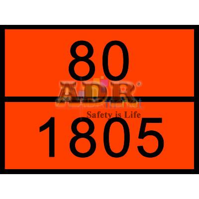 ORANGE PLATE 80/1805