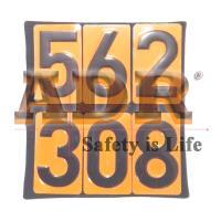 Orange Plate Numbers